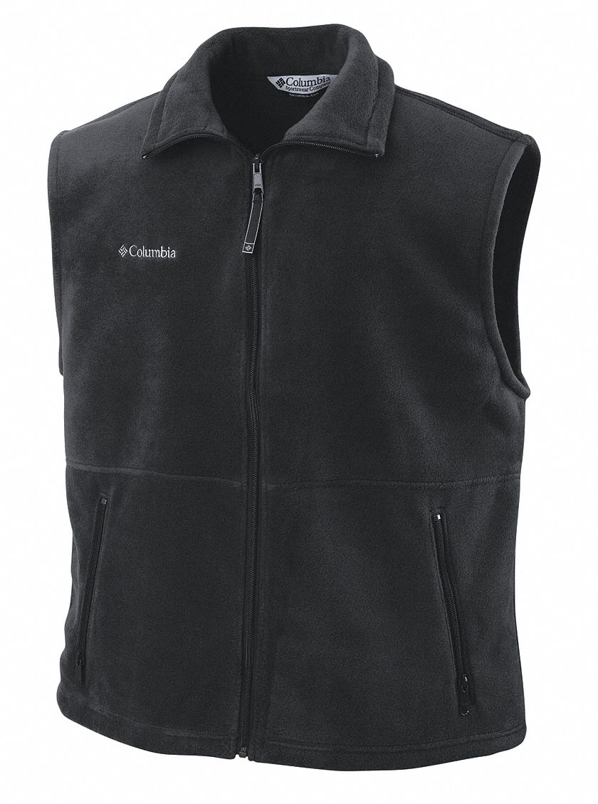 Vest, L, Black, Polyester