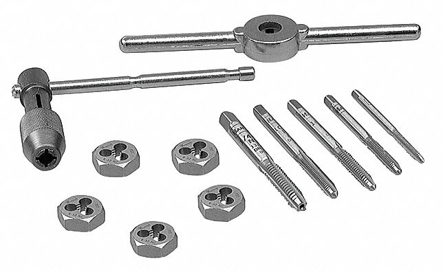 Metric Tap Hex Die Set