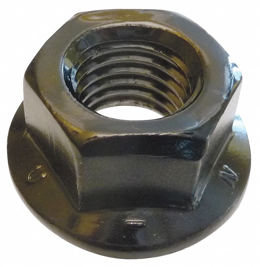 Una Drive Nut, 7/8-9, Hex Flange, PK150