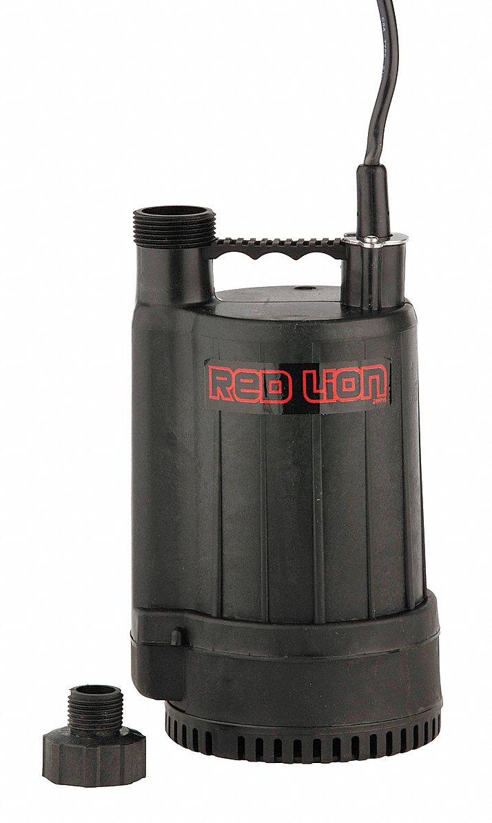 Sump Pump, Utility, 1/6 HP, 115V