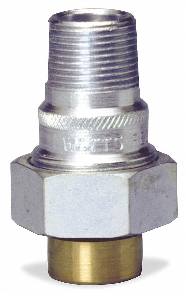 Dielectric Union, 3/4 In, MIP x Solder