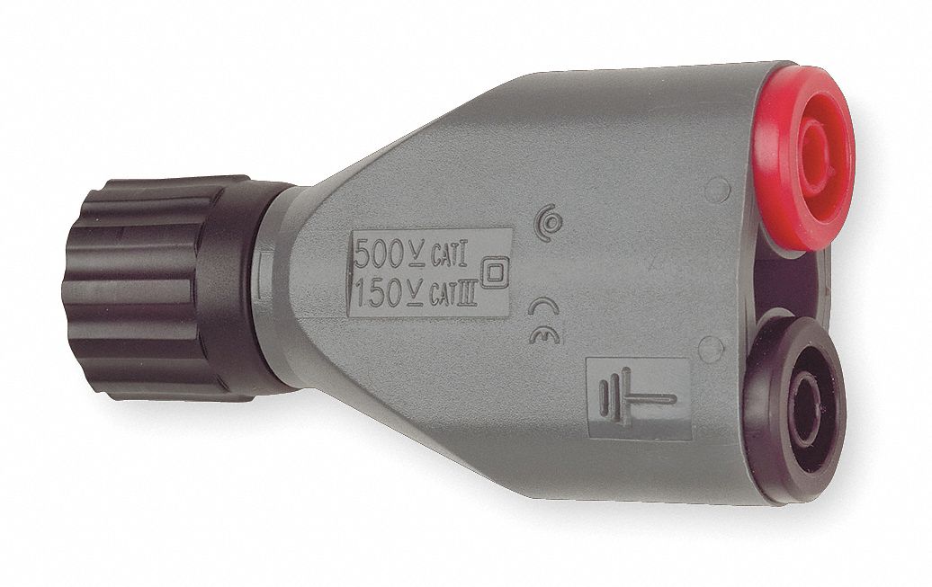 BNC Adapter, BNC Male To Banana Jacks