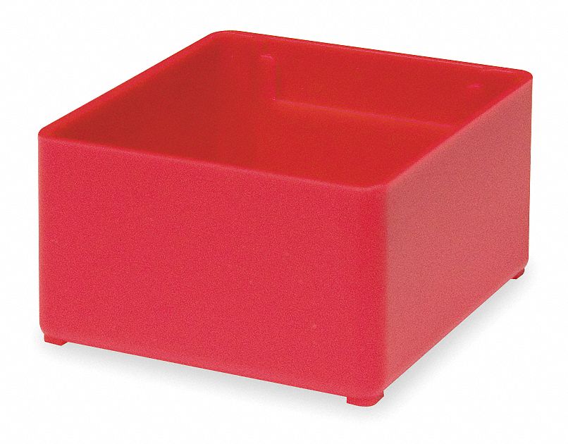 Plastic Box, 3x3x2 In