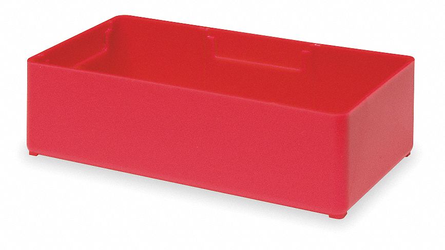 Plastic Box, 3x6x2 In