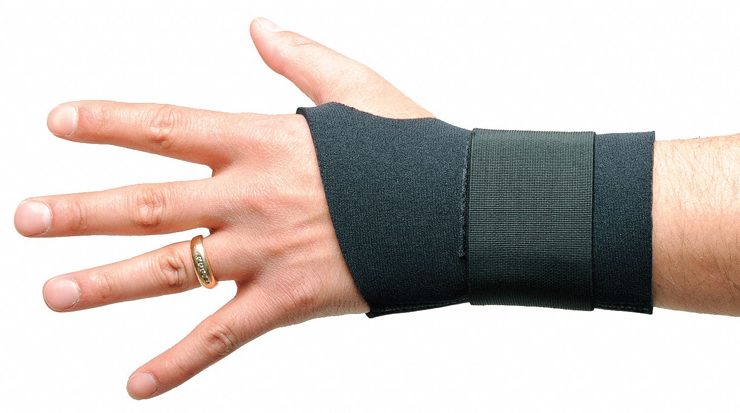 Wrist Support, L, Ambidextrous, Black