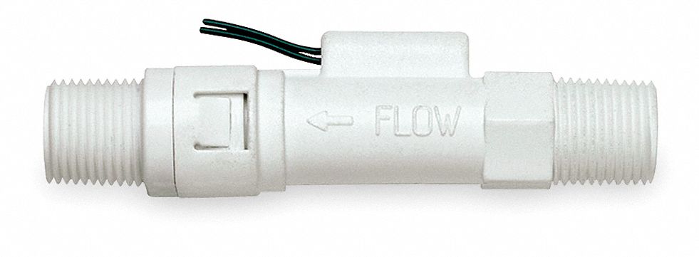 Liquid Flow Switch, Piston, SPST, 10VA