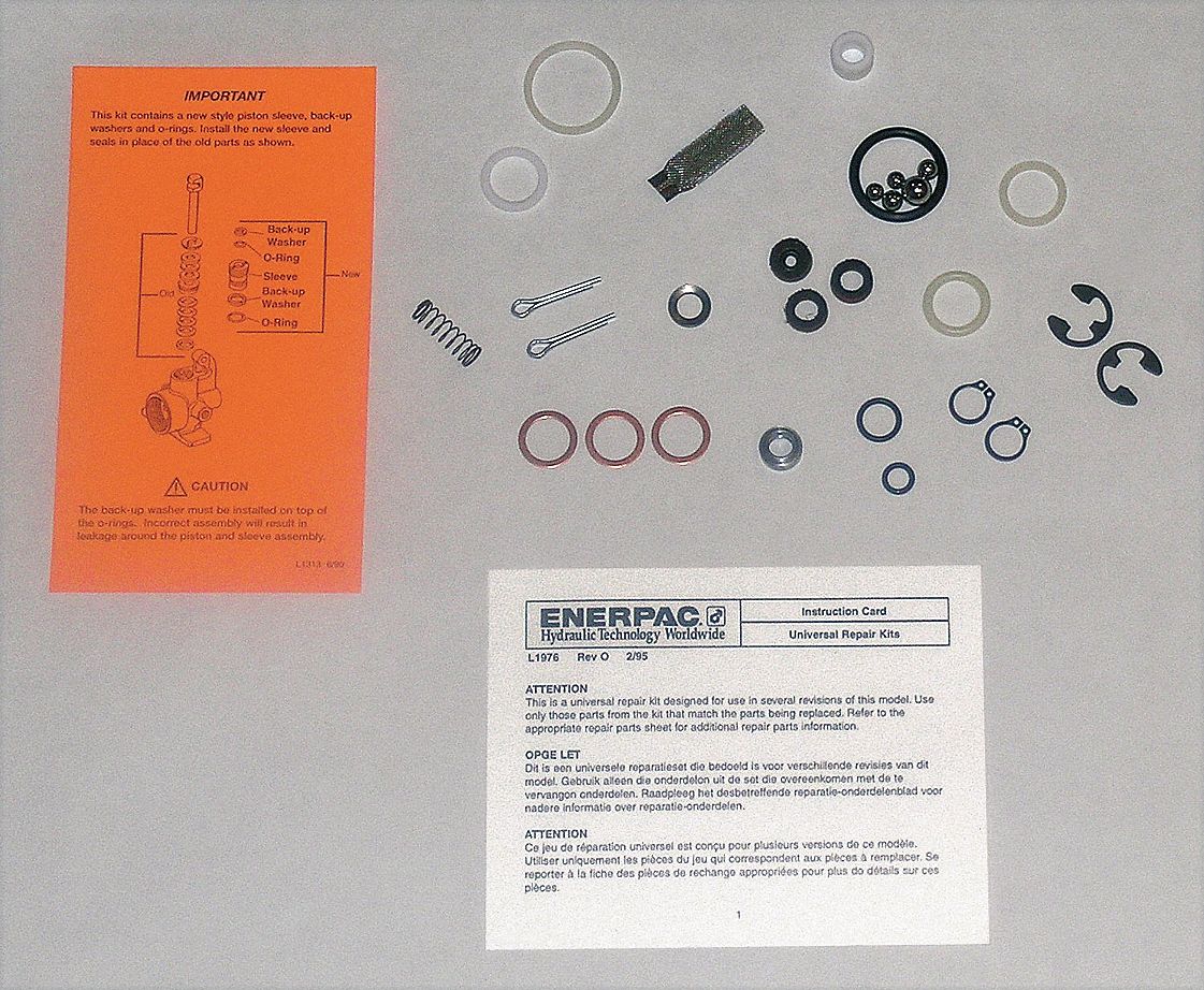 Hydraulic Hand Pump Repair Kit, For 4Z480