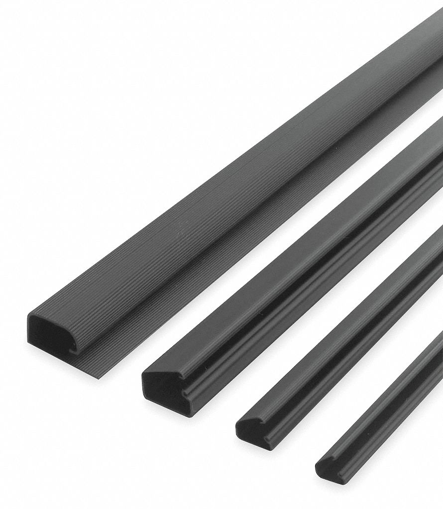 Locking Channel, Wall/Desk, 1/2Hx48L In