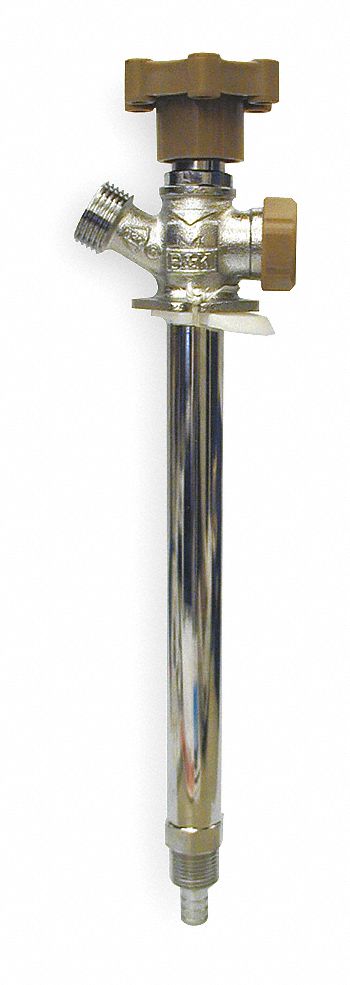 Frost Proof Sillcock, Anti Siphon, 4 In