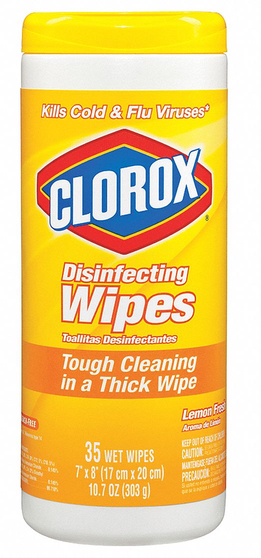 Disinfecting Wipes, Citrus, PK 12