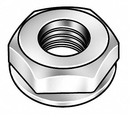 Locknut, Conical Wshr, 8-32, Pk10, 000