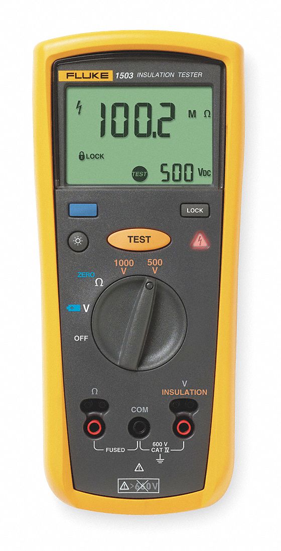 Battery Operated Megohmmeter, 1000VDC