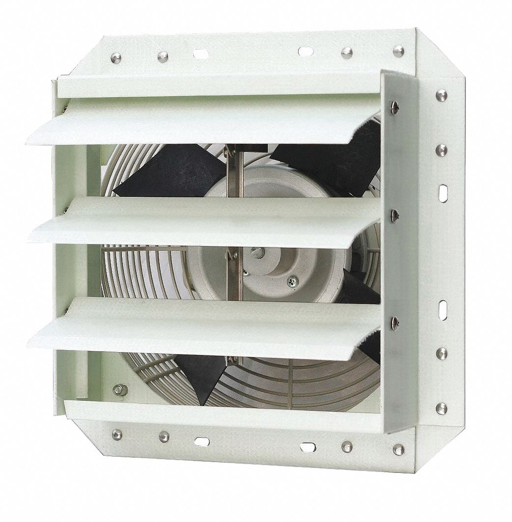 Exhaust Fan, 18 In, 115 V, 2790 CFM