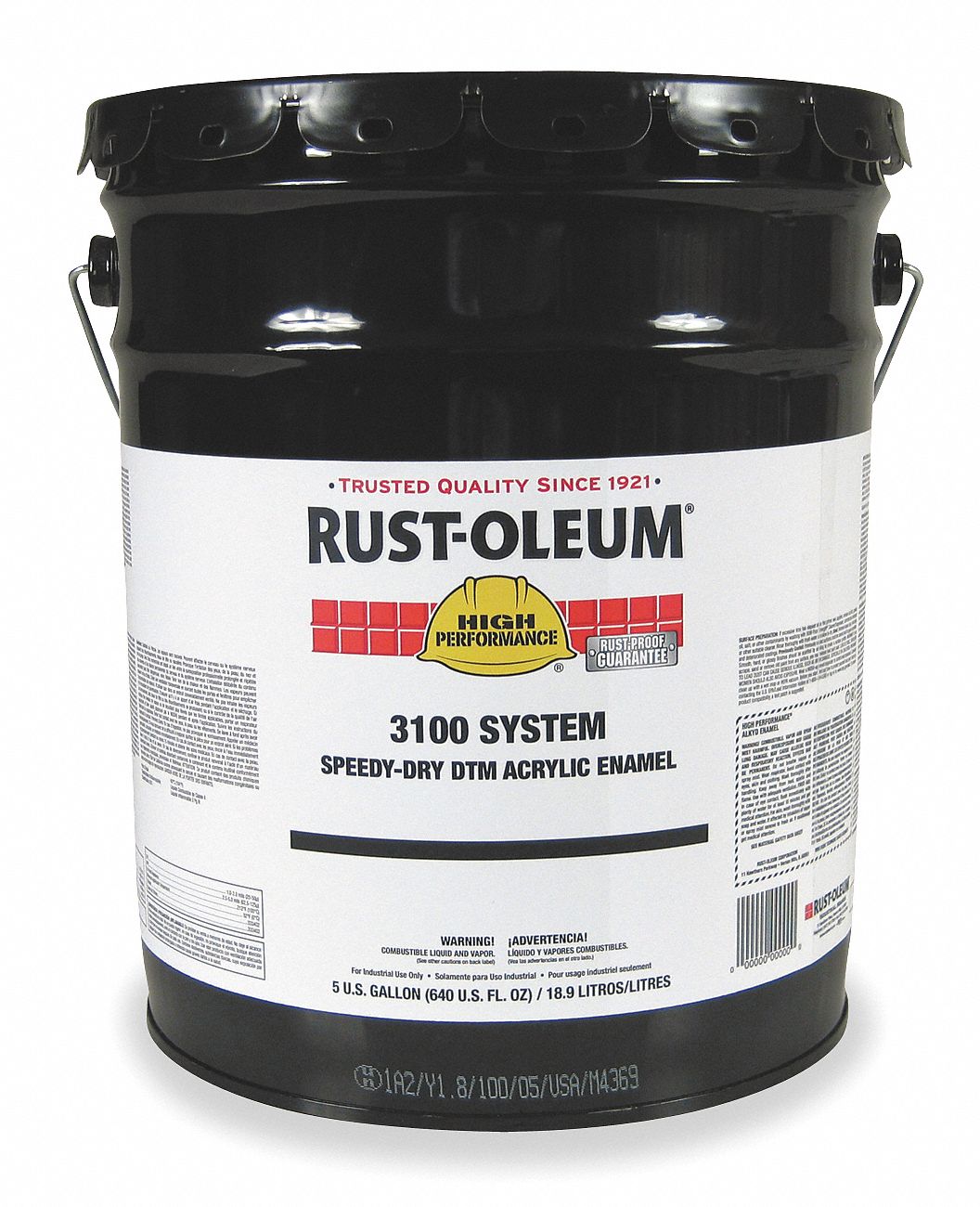 5 Gal Black Paint