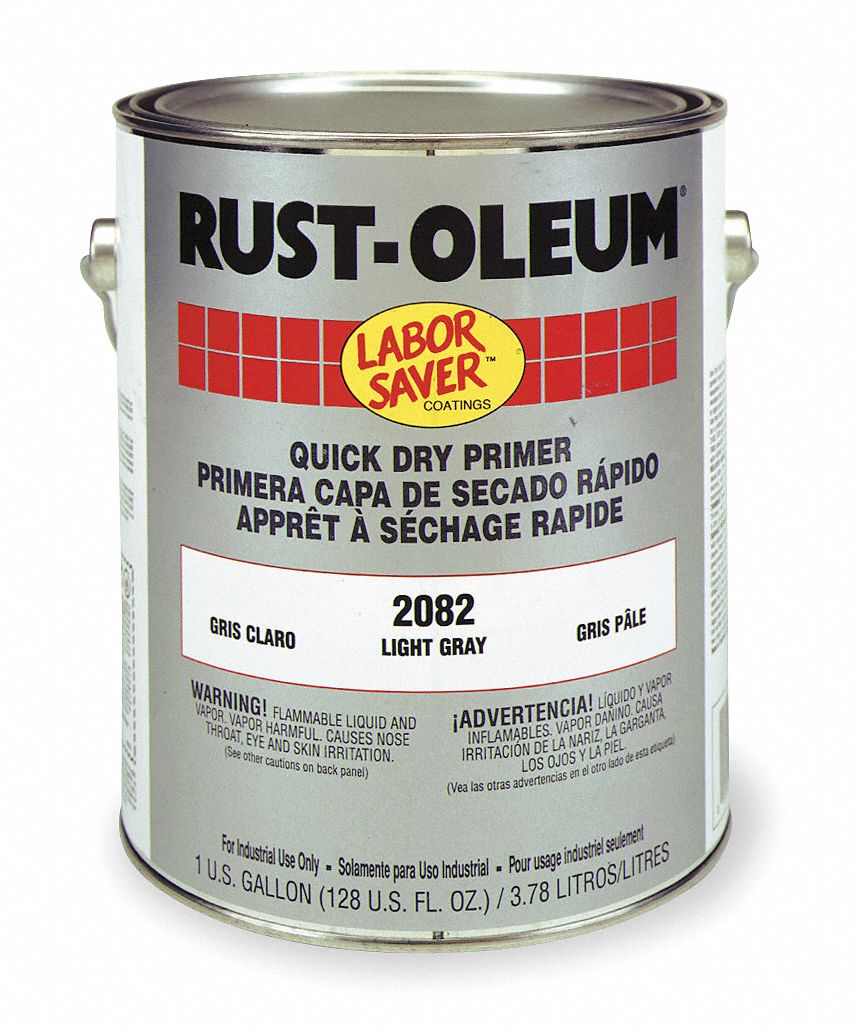 Rust Inhibitive Primer, Light Gray, 1 gal.