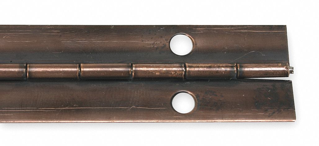 Piano Hinge, Bronze, 72 L x 3 In W