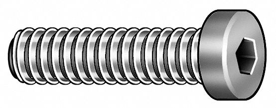 Low Head Cap Screw, M10x20mm, Pk 200