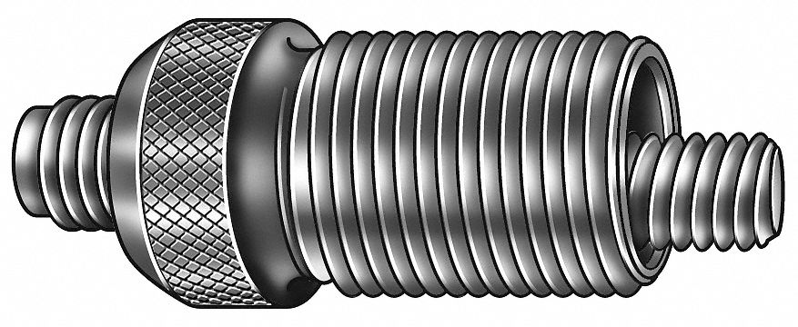Mandrel & Nosepiece, 3/8-16, Steel