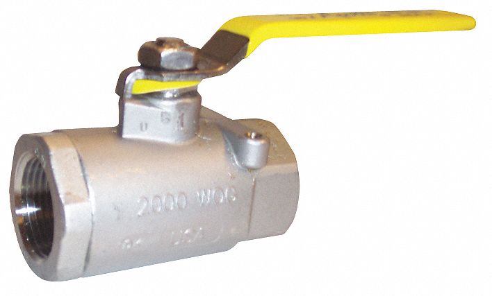 CF8M SS Ball Valve, FNPT, 2 In