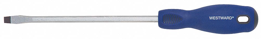 Slotted Screwdriver, 5/16, OAL 17 In, Hex