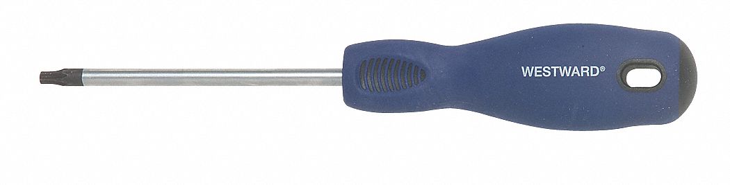 Torx Screwdriver, T20, OAL 7 In, Rd