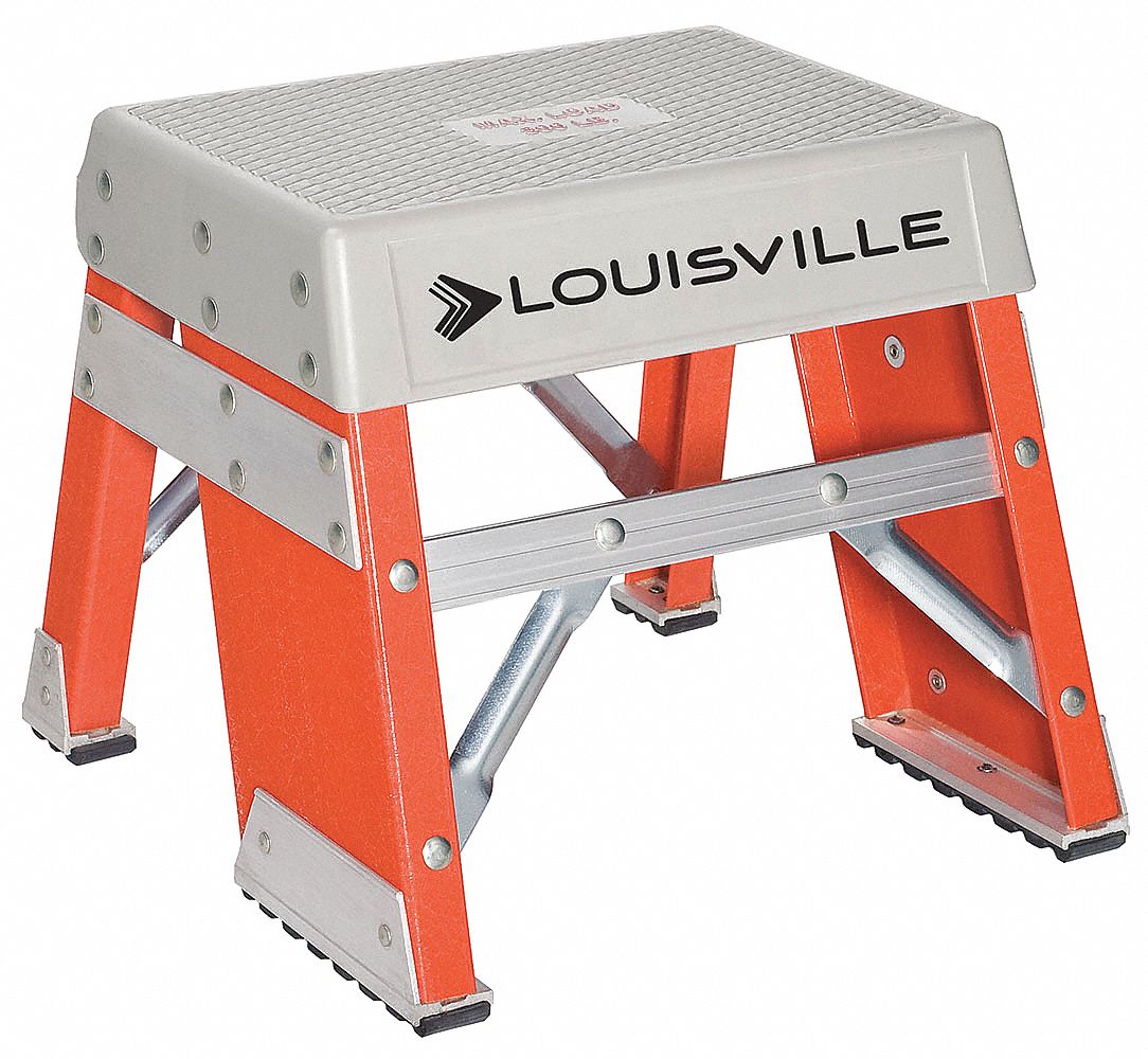 Step Stand, 12 In H, 300 lb., Fiberglass