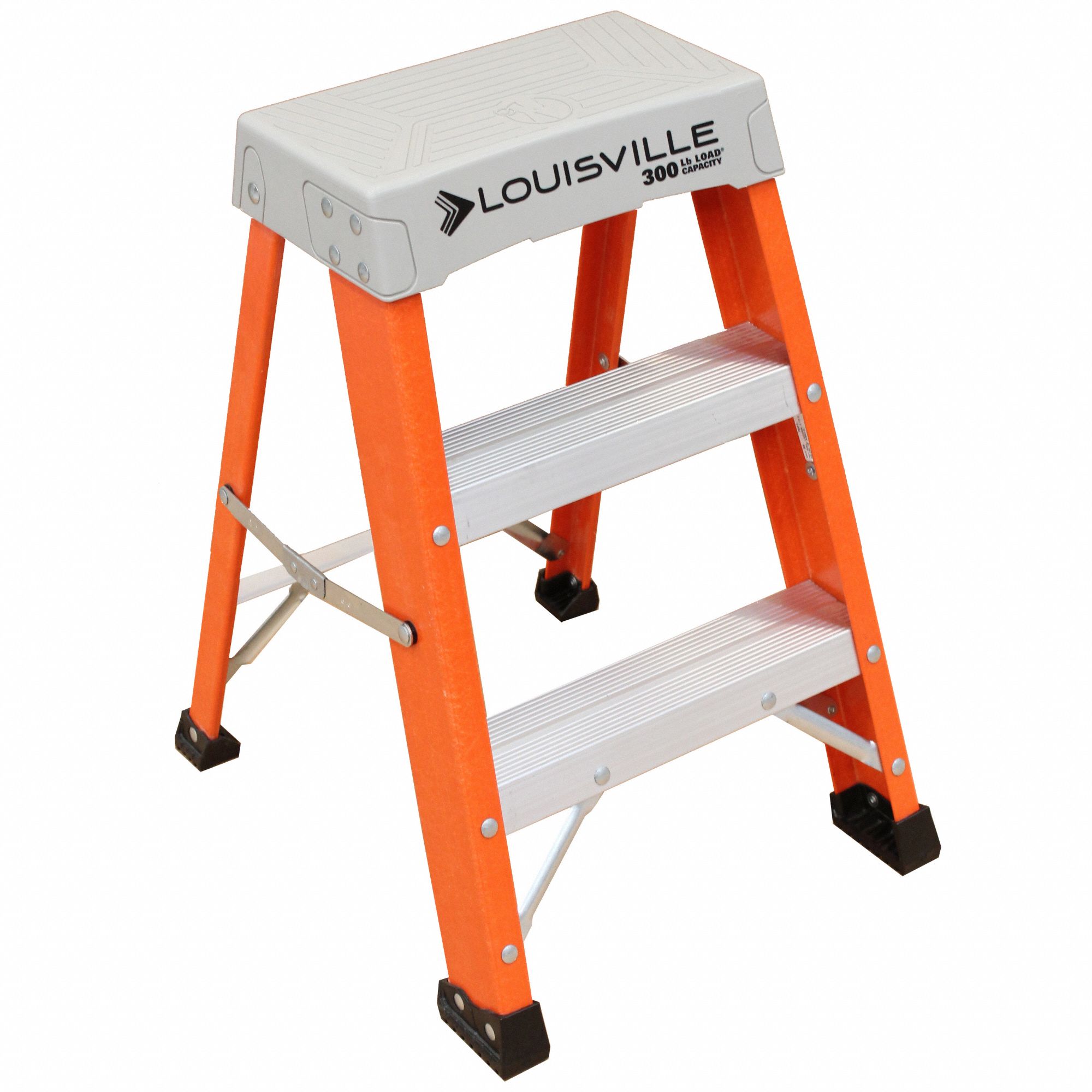Step Stand, 24 In H, 300 lb., Fiberglass