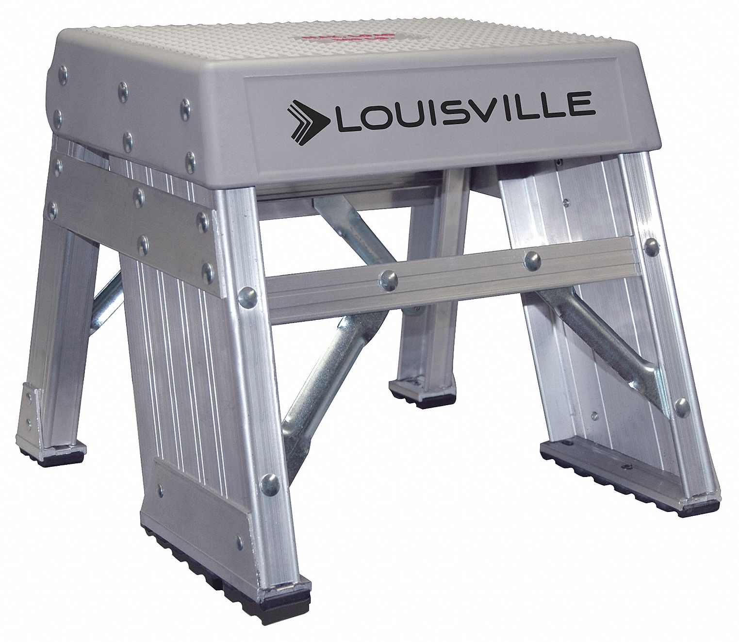 Step Stand, 36 In H, 300 lb., Aluminum