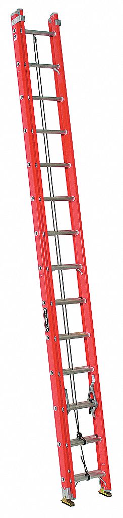 Extension Ladder, Fiberglass, 28 ft., IA
