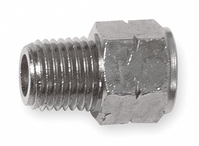 Reducer, 3/8 In NPT x 3/8 In BSPP