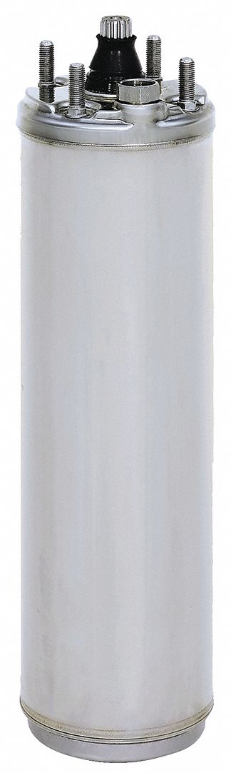Subm Pump Mtr, 1 Ph, 1 HP, 230V, 4 In, 3 Wire