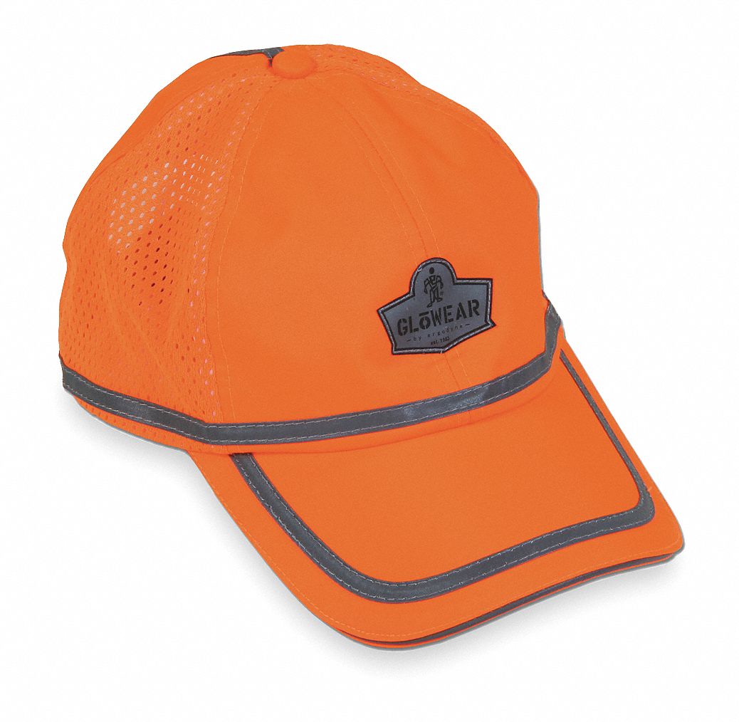 Baseball Hat, Hi-Vis Orange, Universal