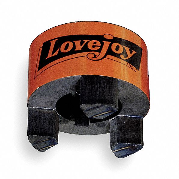 Jaw Coupling , Sintered Iron, Bore 38 mm