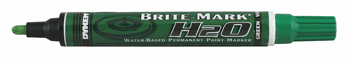 Permanent Paint Marker, Water Base, Green