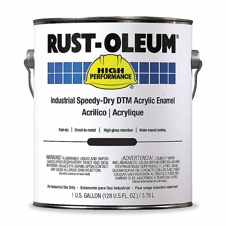 3100 Acrylic Enamel, Safety Yellow, 1 gal.