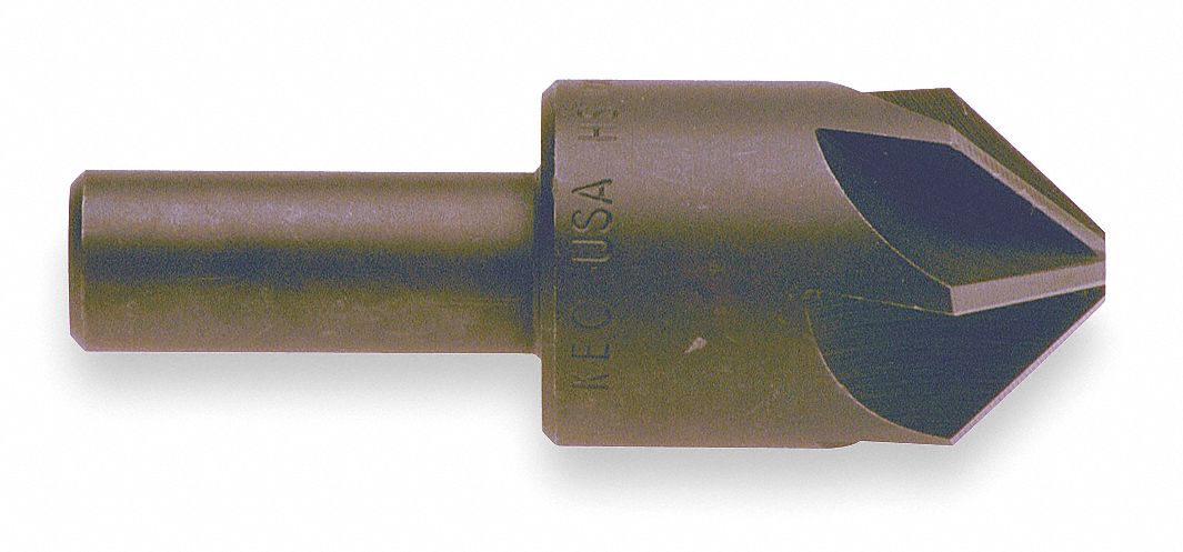 Countersink, 6 FL, 90 Deg, 1/2, Cobalt