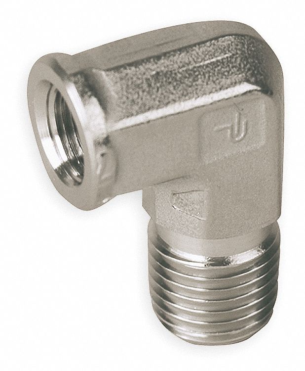 Street Elbow, 3/8 In, Hex 7/8