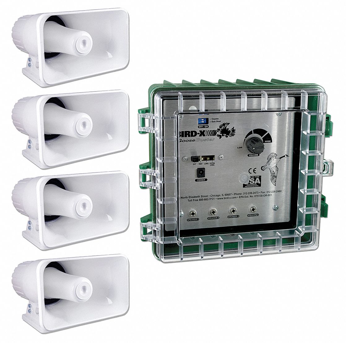 Goose Repeller, Electronic, 110dB, 40W