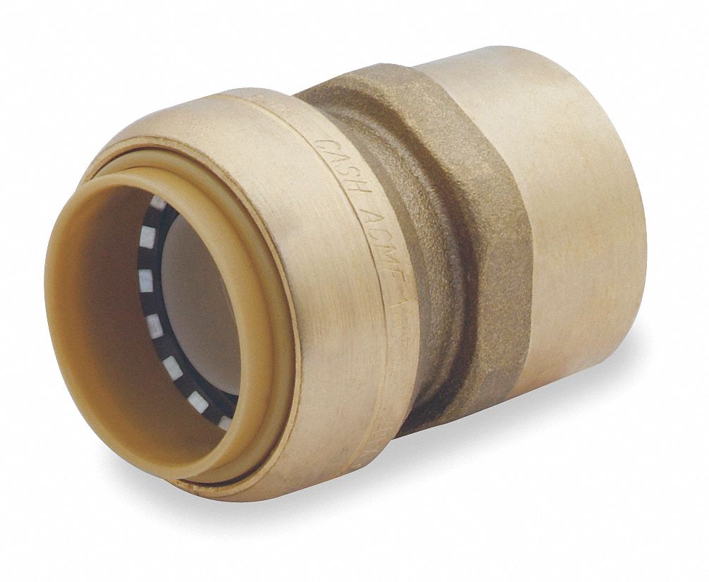 Reduce Connector, PushToConnect, 1/2x3/4In