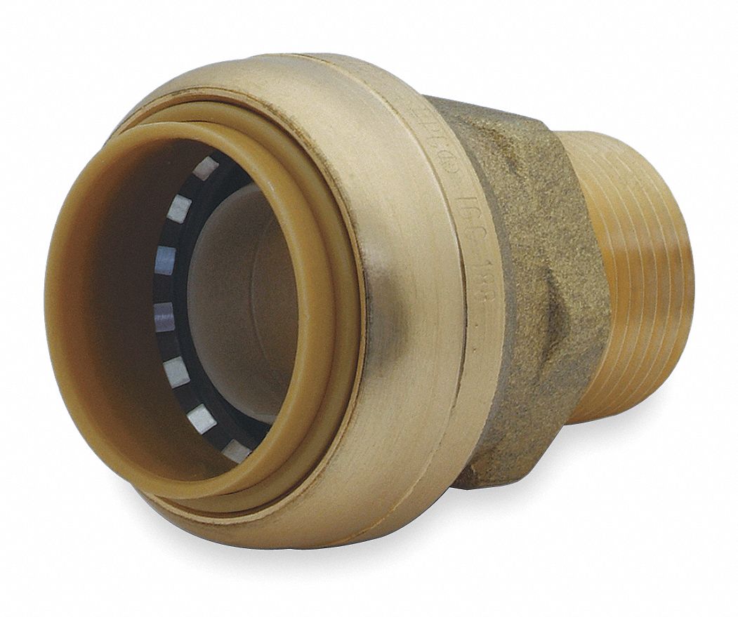 Reduce Connector, PushToConnect, 1x3/4In