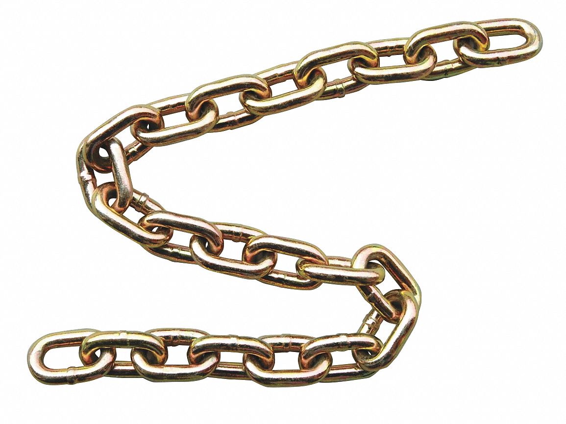 Chain, Grade 70, 3/8 Size, 20 ft., 6600 lb.