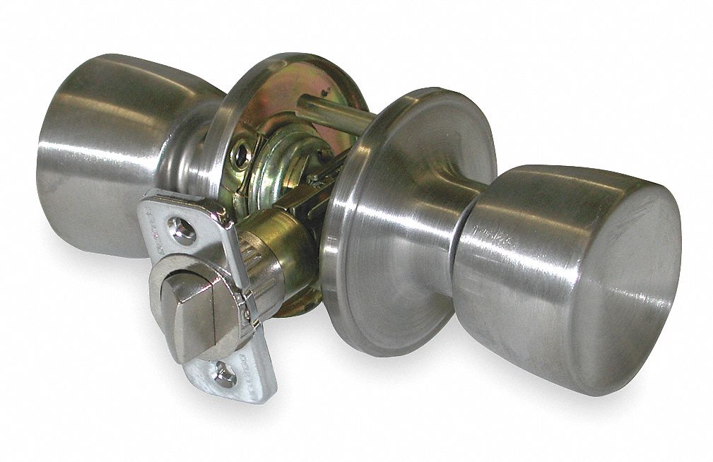 Passage Byron Knob Satin Stainless Steel