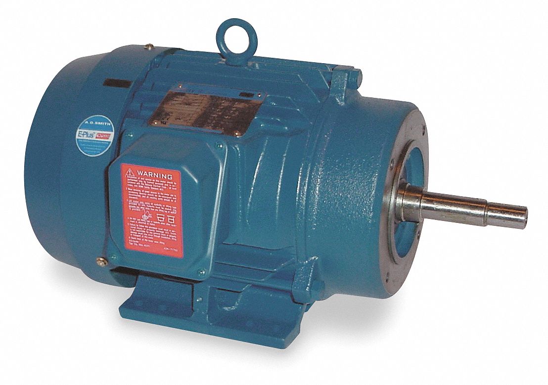 Pump Motor, 3-Ph, 5 HP, 3490, 230/460V, 184JM