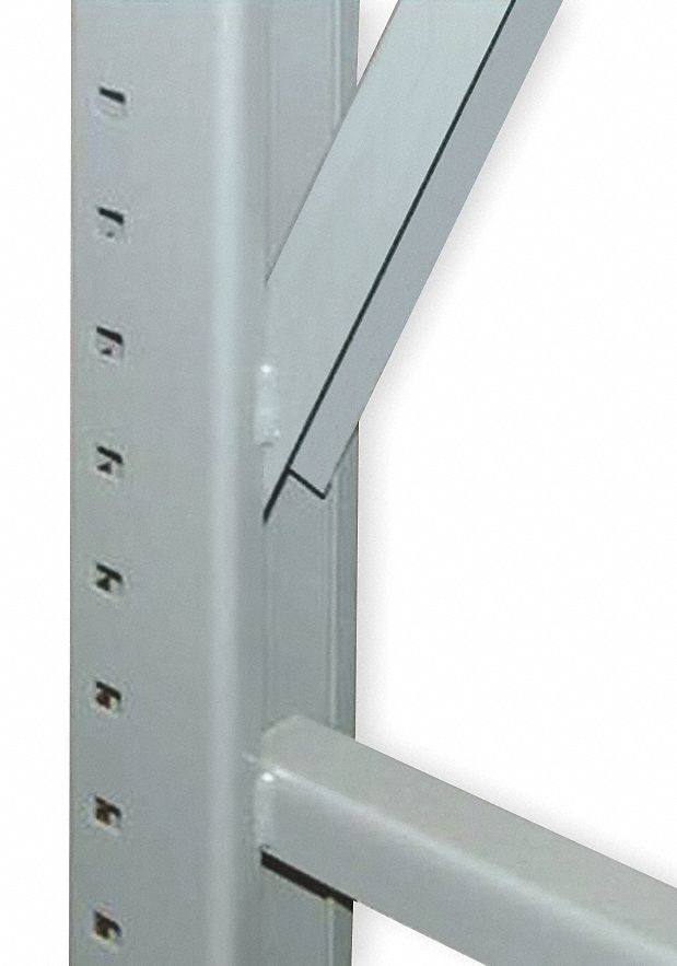 Welded Upright Frame, 36 D x 120 H, Green