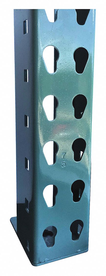 Welded Upright Frame, 42 D x 144 H, Green