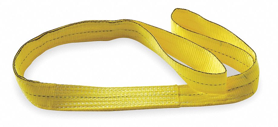 Web Sling, Eye & Eye, L3Ft, 1000Lb, W1In