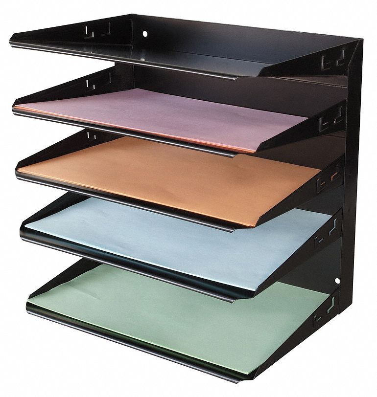 Desk Organizer, 5 Horizontal Compartment