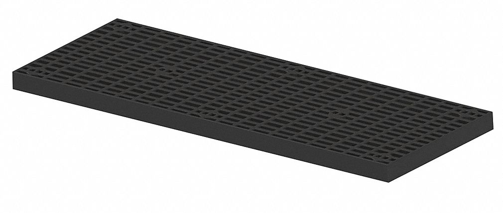 Work Pltform Base Unit, Stackable, Plastic