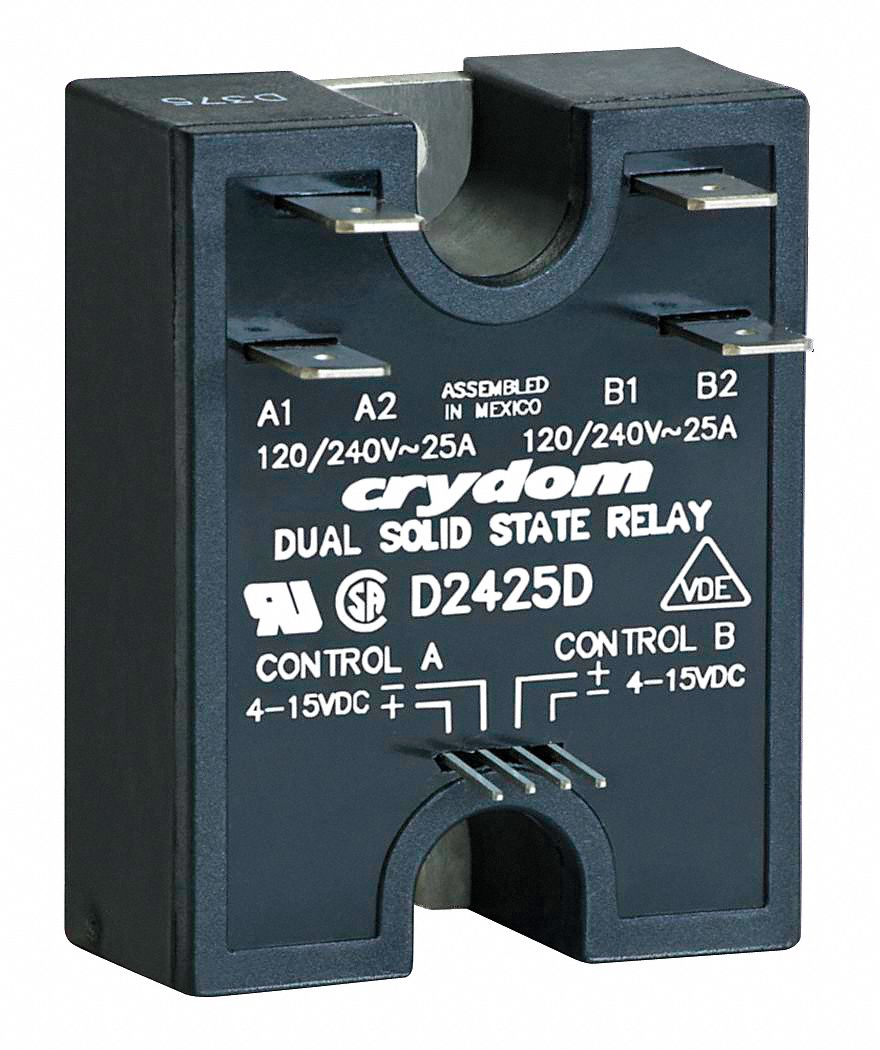 Dual Solid State Relay, Input, VDC