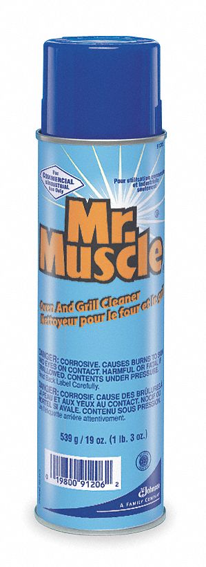 Oven Cleaner, 19 oz., RTU, Aerosol Can, PK 6